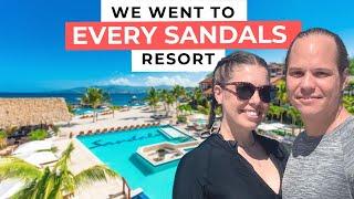 Which Sandals Resort is BEST? | We visited ALL 16 to help you pick which Sandals is right for you