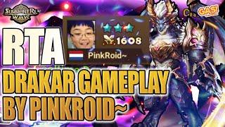 [RTA] PINKROID~ TRY HIS NEW MONSTER! DRAKAR  Summoners War