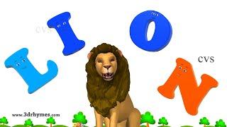 Learn Spelling | ABC Songs for Children | Alphabet Songs | 3D Animation ABC Nursery Rhymes 4