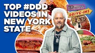 Top #DDD Videos in New York State with Guy Fieri | Diners, Drive-Ins and Dives | Food Network