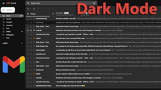 How To Enable Dark Mode In Gmail