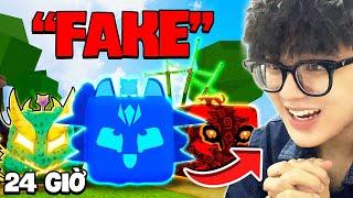 DR4GONS DÀNH 24H CHƠI TOÀN BỘ BLOX FRUIT FAKE UPDATE MỚI GIỐNG 99% GAME THẬT TRONG ROBLOX