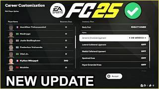 FC 25 Career Mode Just Got NEW Features! - (Update 3)