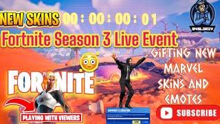 Live - FORTNITE SEASON 3 LIVE EVENT #fortnite #fortniteclips #fyp #viral #viral #fortnitevideos