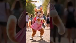 Meow Kitten Dance  #shorts #shortsfeed #usacats #cutecat #catshorts