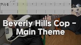 Beverly Hills Cop - Main Theme [Bass cover] (+Tab)