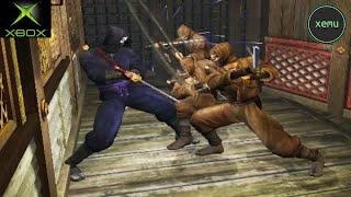 XEMU Xbox Emulator - Ninja Gaiden Black Ingame / Gameplay! (Audio WIP Update)