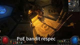 PoE best bandit choice, bandit respec, refund, reset - Path of Exile