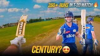 ARYAMAN PAL Scores CENTURY In T20 Match?| Wearing Rohit Sharma Jersey| T20 Cricket Match Vlog