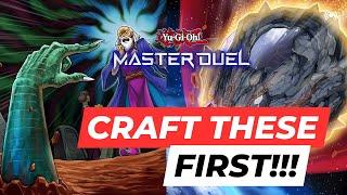 CRAFT THESE FIRST ! Strongest Cards Staples List Yu-Gi-Oh [Master Duel]