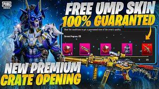 Best Premium Crate Opening | Free Guaranteed Upgradable UPM 45 Skin |PUBGM