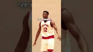 Zion in college‍ #fingeroll #basketball