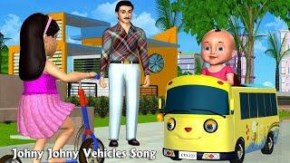 Wheels on the Bus | Bus Rhyme | Preschool Learning Video