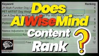 AIWiseMind Ranking Proof: Do I still use this and does it rank on Google?