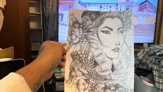 Japanese Style Tattoo Image DaBear Facts Podcast DABEAR CANVAS MULTI MEDIA TATTOO STUDIO COMING!!!