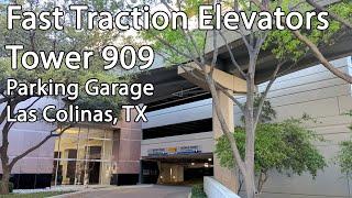 Fujitec Elevators at the Tower 909 Parking Garage in Las Colinas, Texas