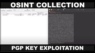 OSINT Collection: Extract Information from Public PGP Keys