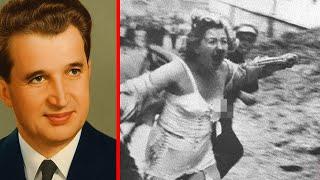 The BRUTAL Execution Of Dictator Nicolae Ceaușescu And Wife *WARNING  Broadcast on TV