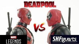 Marvel Legends vs SH Figuarts DEADPOOL 2 Action Figure Comparison