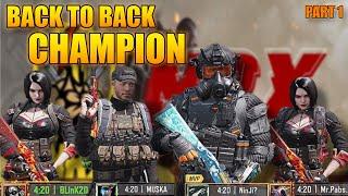 NRX 4:20 Season 6 Finals tournament Gameplay in Call of duty mobile garena