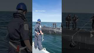 The coffee run at sea 