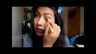 Daytime Gold Smokey Eye Makeup tutorial!
