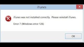 Unable to start apple mobile device service error 1053