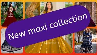 New beautiful color Maxi design /ideal Fashion corner 