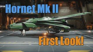 Star Citizen - F7C Hornet Mk II - First Look !