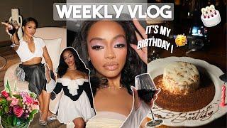 WEEKLY VLOG | IT'S MY BIRTHDAY!!! CELEBRATING MY 27TH, GRWM FOR EVENTS, LIFE UPDATES + MY LOVE LIFE!