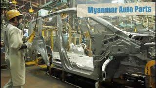 Mitsubishi Pajero, Delica, Outlander Production Line.