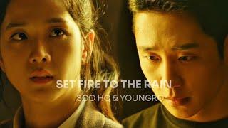 He Promised Nothing but She Waited Anyway || Snowdrop FMV|| ||Youngro & Soo-ho||