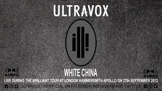 Ultravox 'White China' LIVE Brilliant Tour Hammersmith Apollo on 27th September 2012