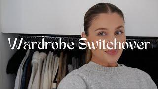 A/W WARDROBE SWITCHOVER | ORGANISING & CLEARING OUT | Amy Beth