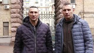 Former World Champion Boxers Vitali and Wladimir Klitschko Will Help Defend Ukraine Against Russia