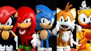 Create Sonic Mania Collection with Clay / Sonic, Tails, Knuckles, Mighty, Ray [kiArt]