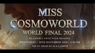 Miss Cosmo World 2024 Finals: Live Viewing and Reaction