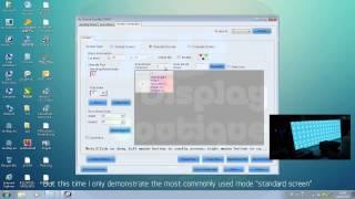 LED screen display control software Novastar tutorial from led screen supplier