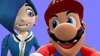 Mario and Tari reaction the can you pet on game in SFM
