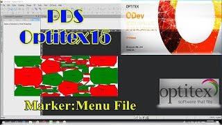 Optitex 15:Marker/Menu File