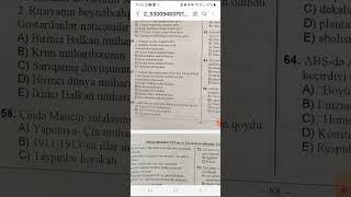 Tarix test toplusu. Dünya dövlətləri XIX -XX əsrin əvvəllərində. I Dünya müharibəsi