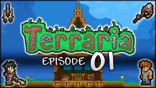 Let's Play Terraria | My BEST & LUCKIEST start yet in Terraria! (Episode 1)