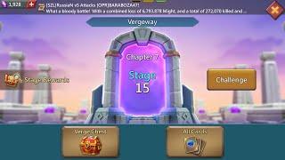 Lords mobile Vergeway chapter 7 stage 15