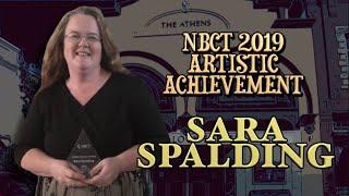 2019 NBCT Artistic Achievement Award - Sara Spalding