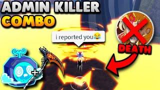 I Used The ADMIN KILLER Combo AGAIN To BOUNTY HUNT... (Blox Fruits)