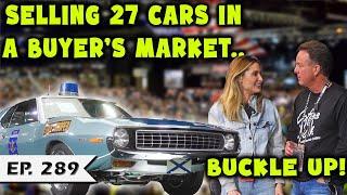 AUCTION RESULTS: Selling 27 Cars in a BUYER'S Market..