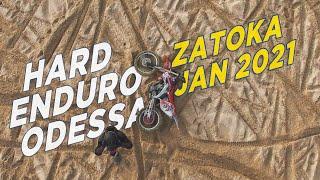 Hard Enduro Odessa - winter riding on the beach sand in Zatoka