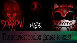 Three of the scariest games on ROBLOX!