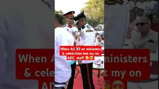 Oath CEREMONY of Modi 3.0 #adc #army #majorRishabh #major Avinash #commando #modi #viral #trending