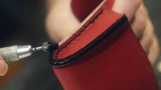 Making a leather wallet, from start to finish.
